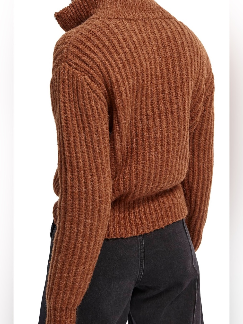 Scotch & Soda Maison Scotch Half Zip Alpaca Wool Sweater Size XL NWT - Picture 15 of 15